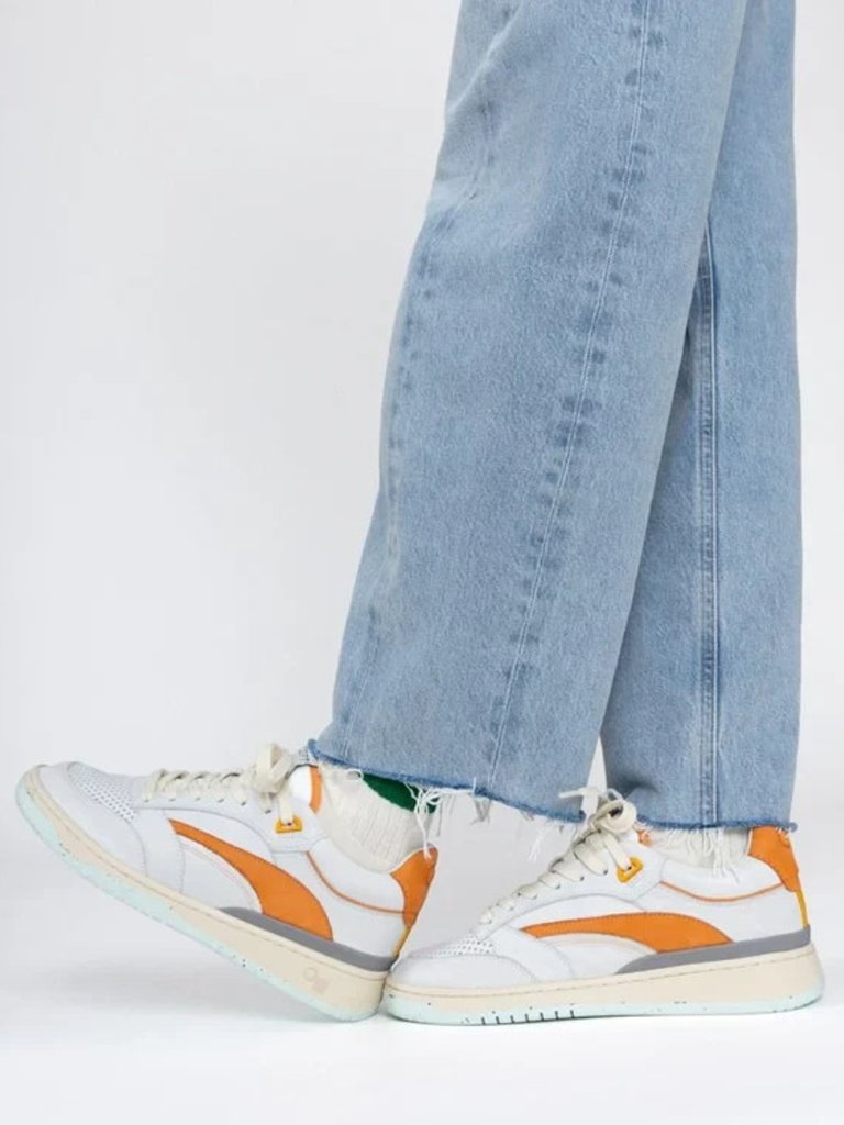 Oncept Preston Sneakers Size 9.5 Retro Apricot Leather Free People $300 New